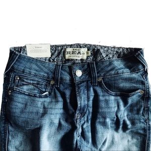 R.E.A.L. Mid Rise Stretch Shawna Boot Cut Jean